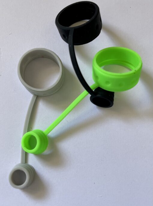 2 Replacement Silicone Tethers for the Bubble Carp Cap on Core Erig