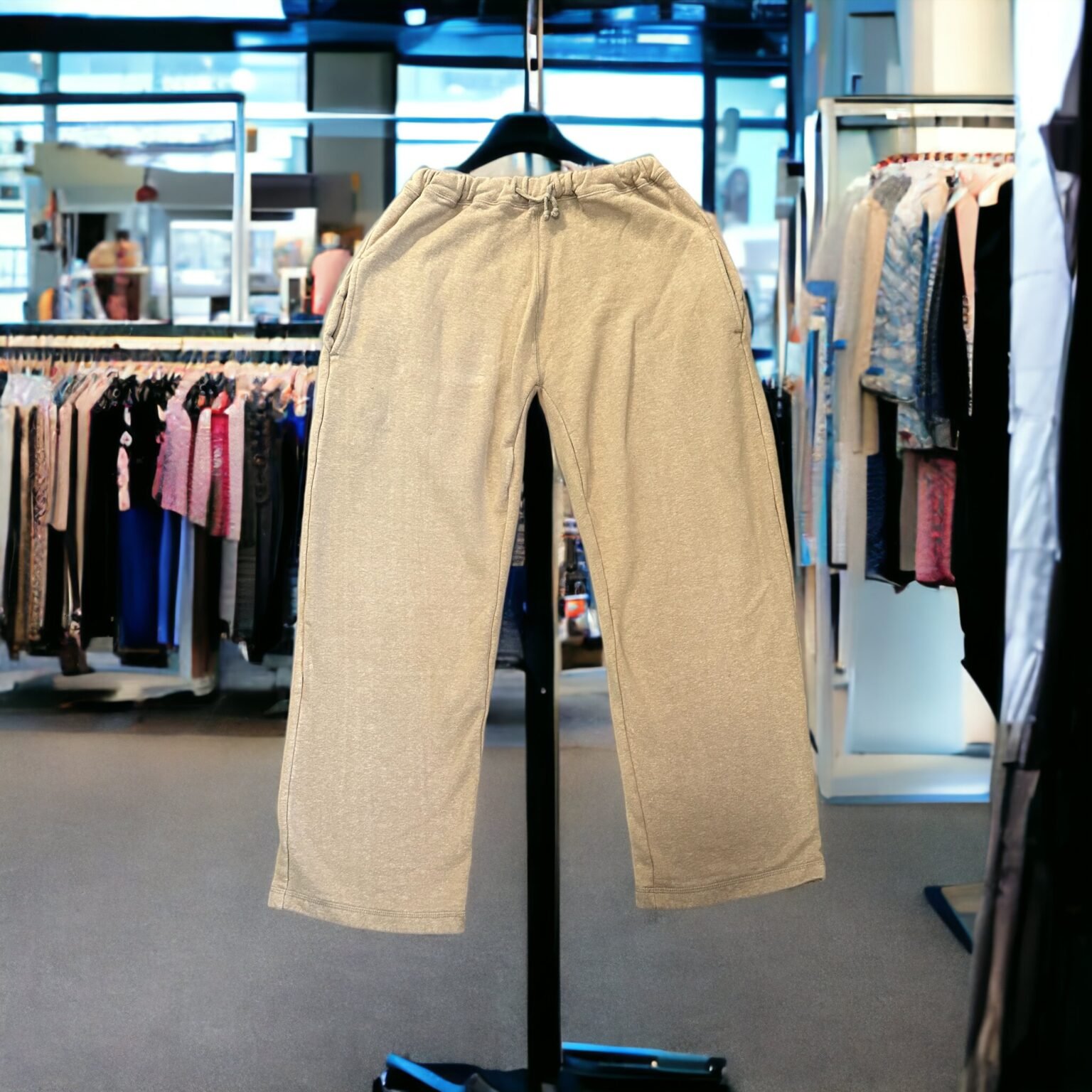 Hemp fleece pants pocket