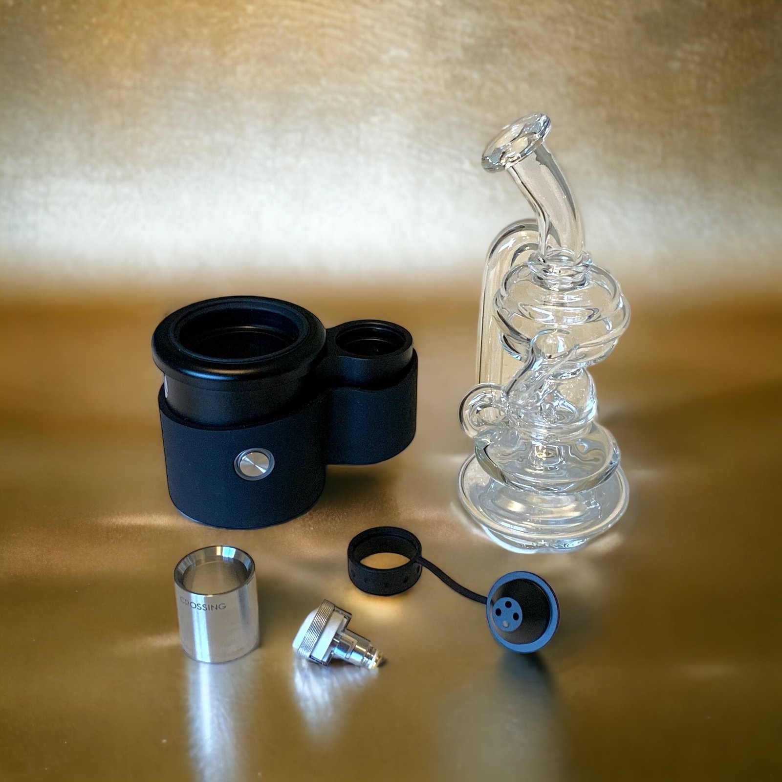 Hubble Bubble 14mm Glass Hydratube and Stand - Divine Tribe