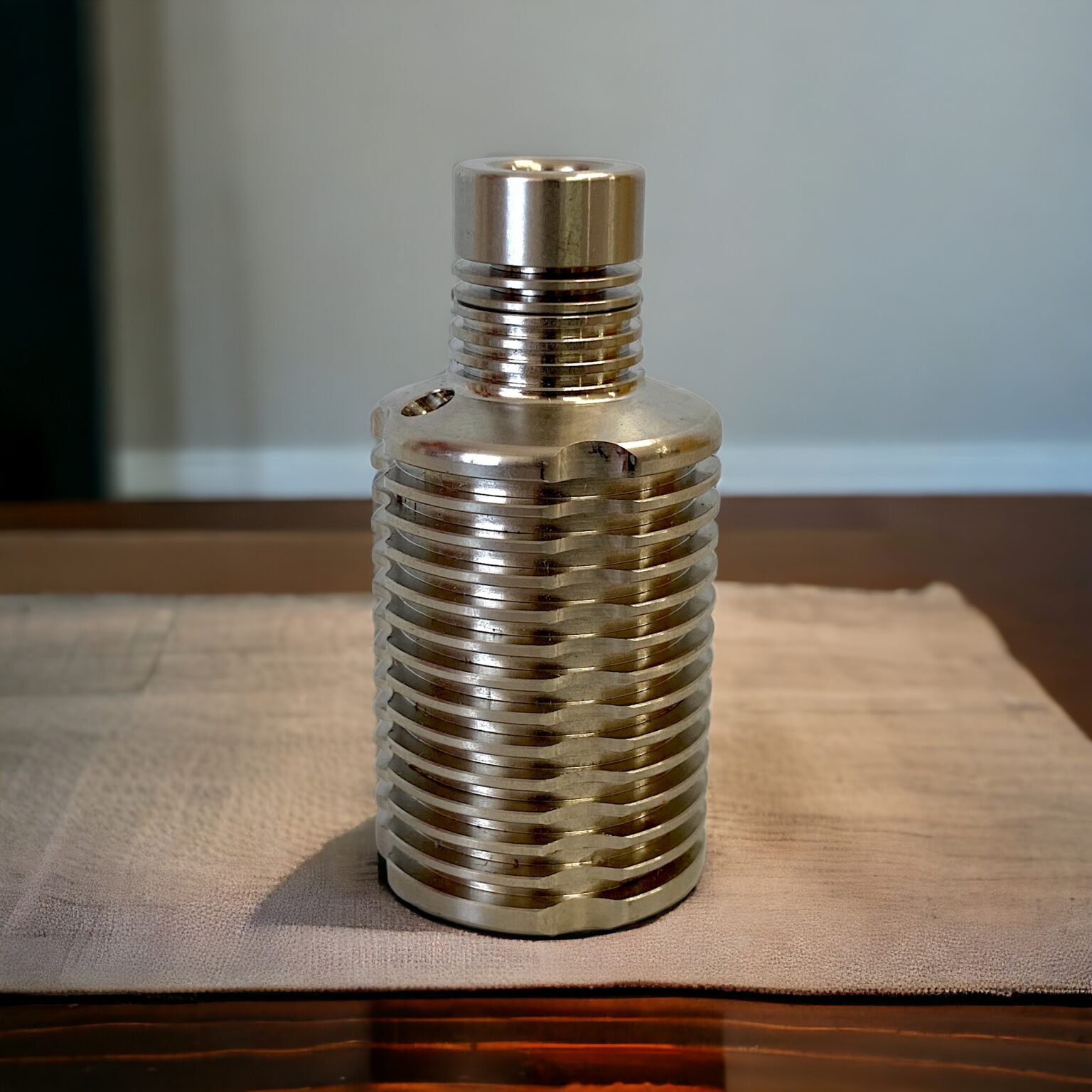 Steel top assembled