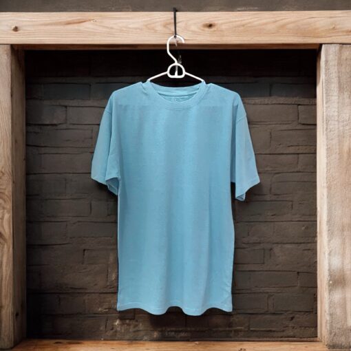 Divine Tribe Hemp T-Shirts - 55% Hemp 45% Organic Cotton Sky Blue Only  (Wholesale available)