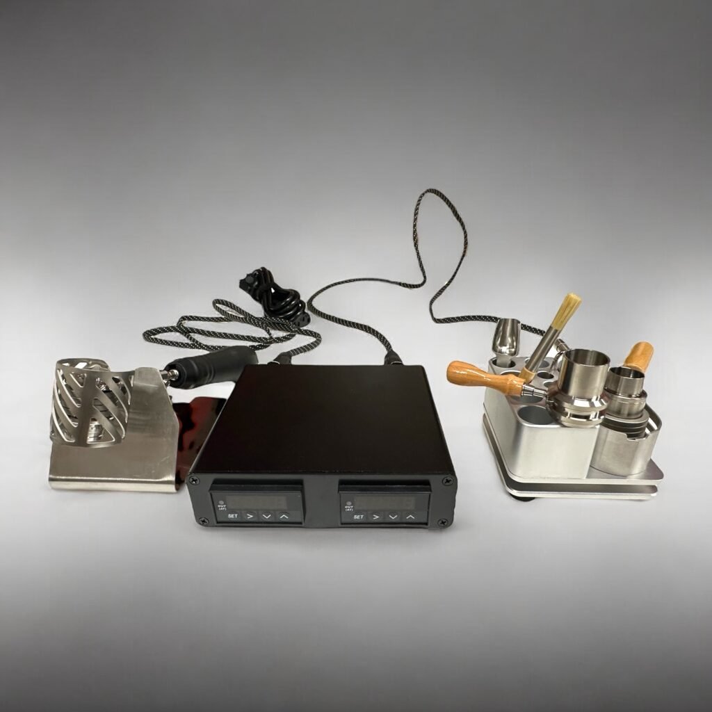 elfbar elfa master akku Ruby Twist Ball Vape Kit – Titanium Injector & Ruby Core – The Stash Shack