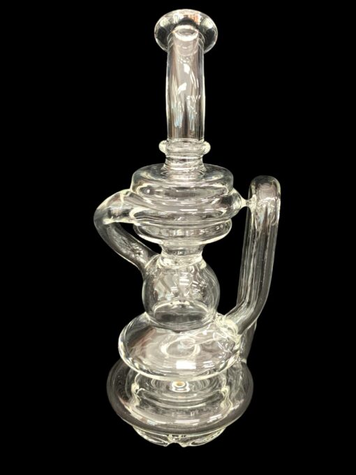 Replacment Glass Tops for The Core 2.0 eRig - Recycler Top, Flat Top, Round Top, Hydratube Attachment - Image 8