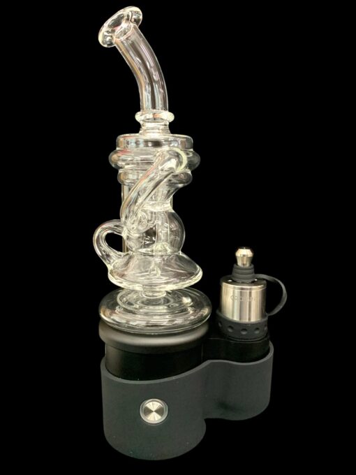 XL Recycler Top Core Deluxe eRig w/ 6 Heat Settings -Titanium Sleeve and Carb Cap