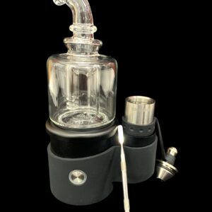 XL Deluxe Core eRig Kit- Now with 6 Heat Settings -Titanium Sleeve and Carb Cap - Include