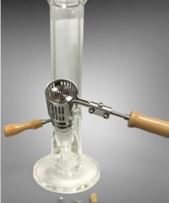 Ruby Twist Pro Ball Vape full setup with glass water pipe