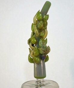 Green hemp leaf fogger extender side view