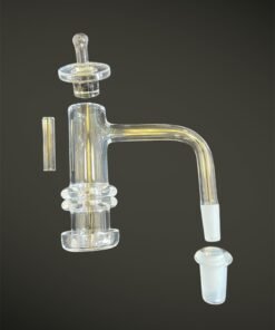 Coil Support Slurper 90 degree 10mm stem with pillar, carb cap and 14mm adapter