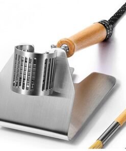 Ruby Twist Pro heater stainless steel heat guard on coil stand
